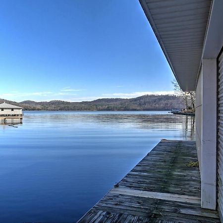 Paradise Cove Cabin With Boathouse And Dock Guntersville Bagian luar foto